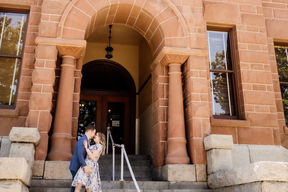 Archer Inspired Wedding Photo