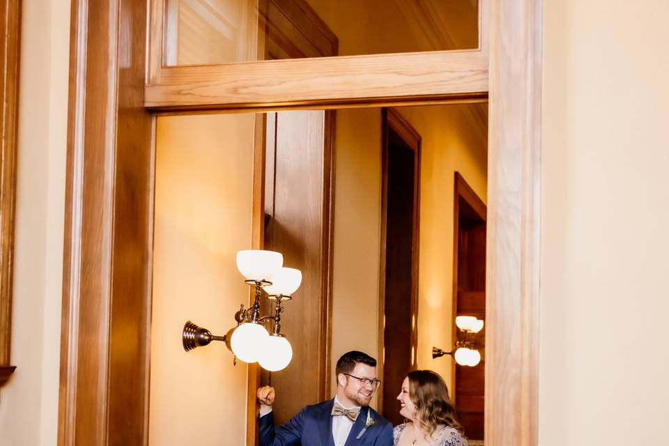 Archer Inspired Wedding Photo