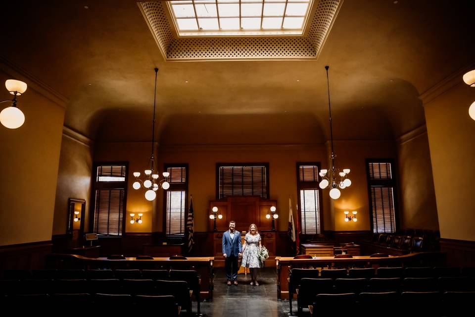 Archer Inspired Wedding Photo