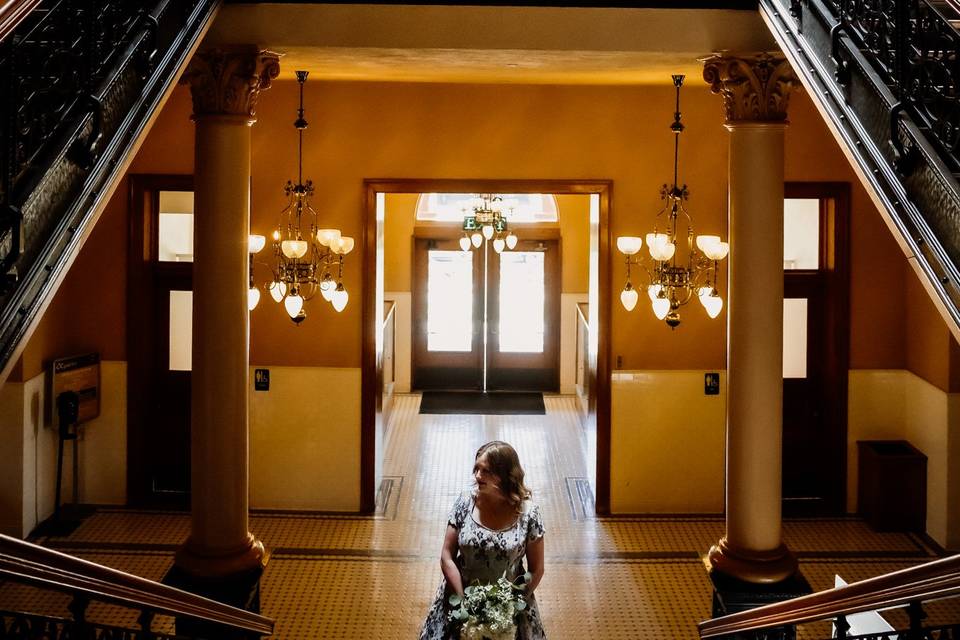 Archer Inspired Wedding Photo