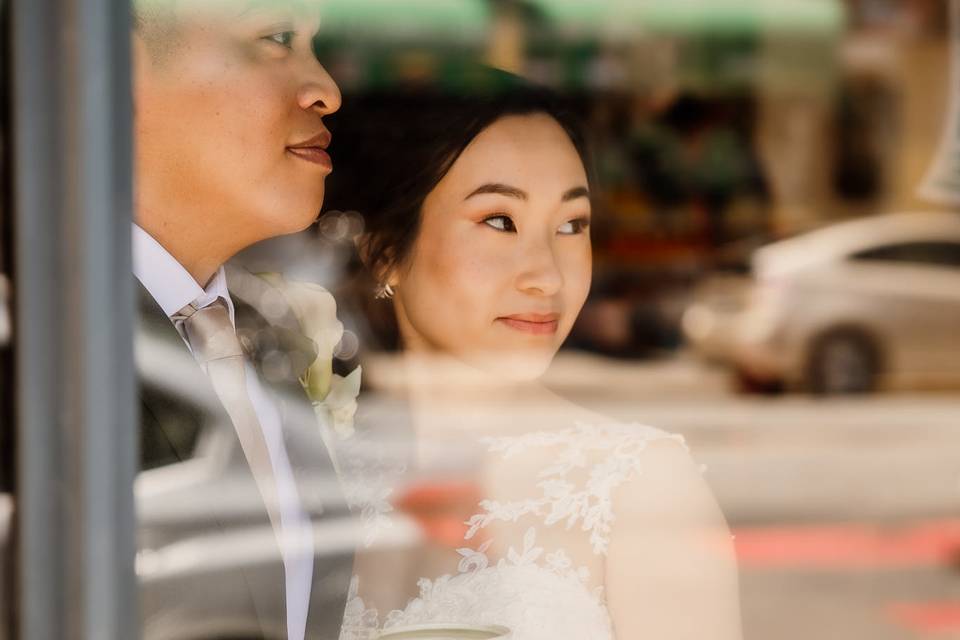 Archer Inspired Wedding Photo