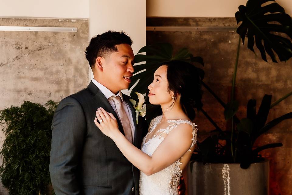 Archer Inspired Wedding Photo