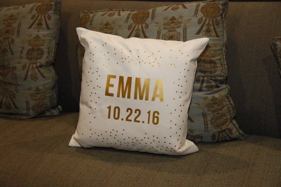 Bat Mitzvah pillow