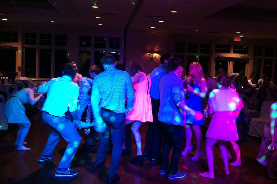 Guests on the dance floor