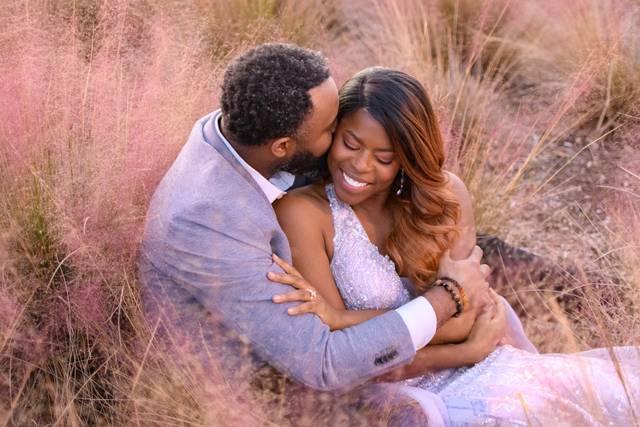 Romantic session in nature