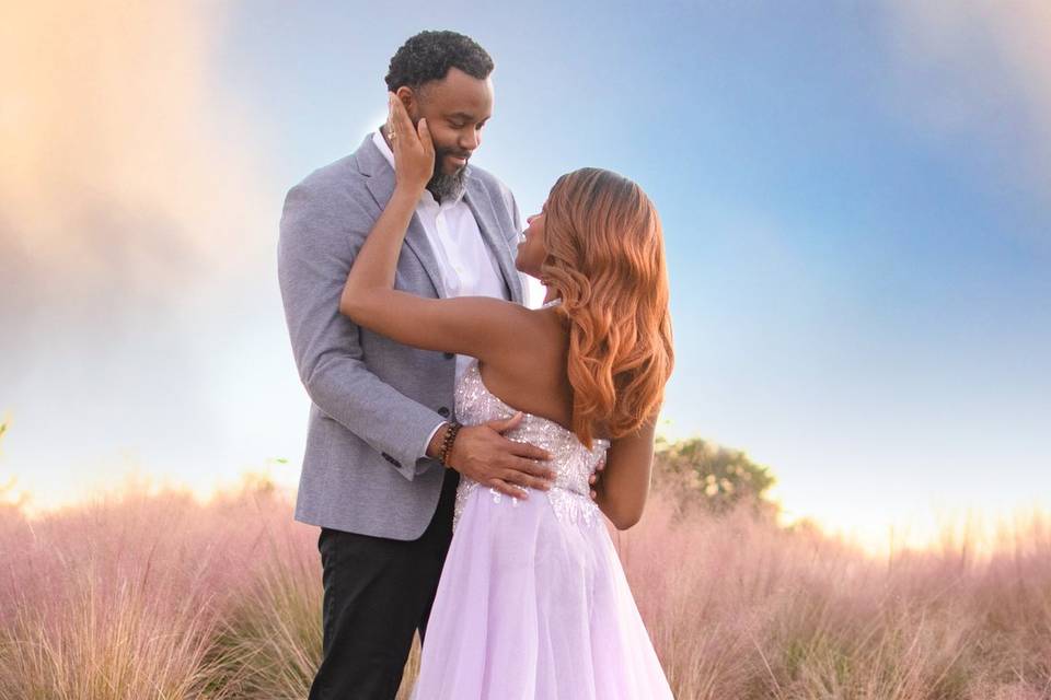 Romantic engagement session