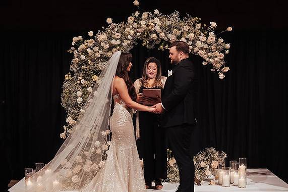 Couple married