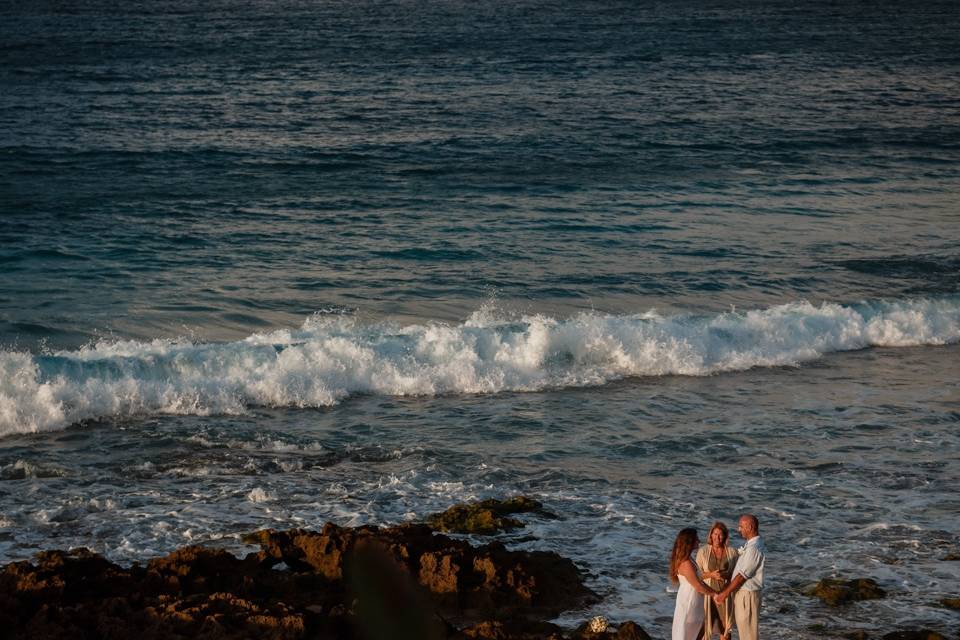 Beach wedding Puerto Rico