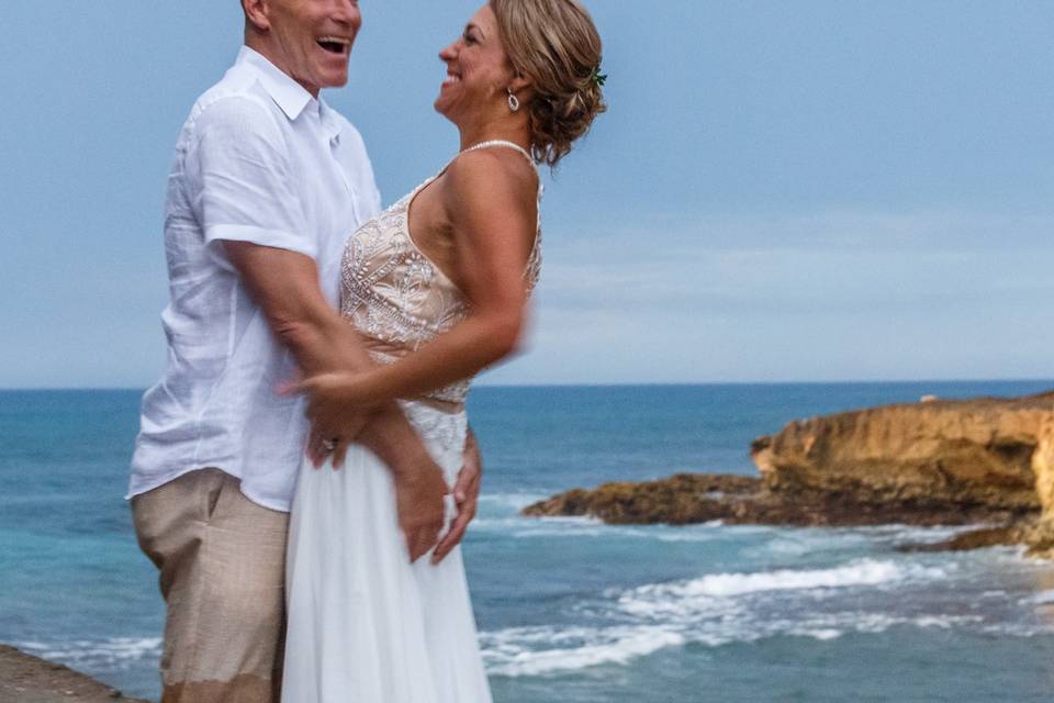 Beach wedding Puerto Rico