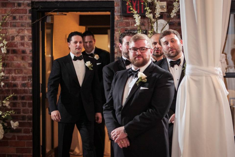 All the groomsmen