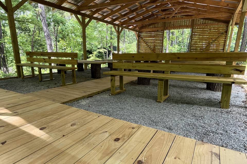 Pavilion seating