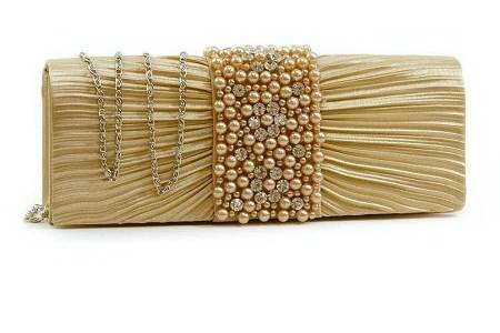 Gold Evening/Cocktail Purse. Perfect for Bride, Bridesmaids Gifts, Mother of the Bride, Mother of the groom and more!