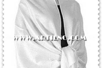 White Pashmina Shawl/Scarf. Perfect for Bride, Bridesmaids Gifts, Mother of the Bride, Mother of the groom and more!