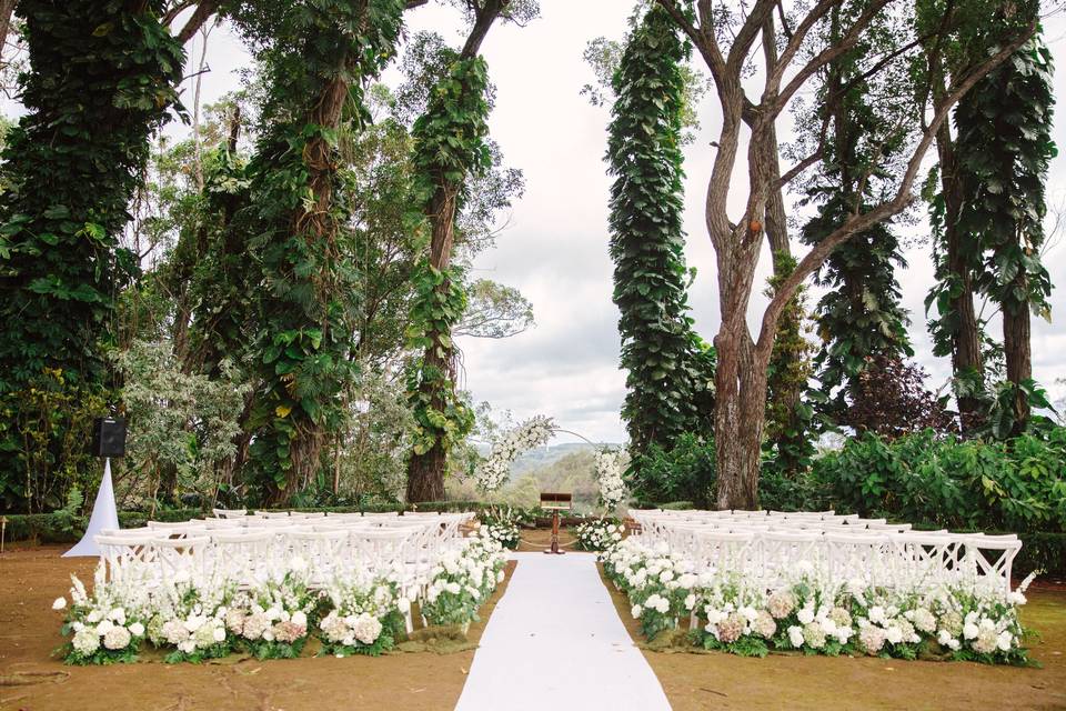 Ceremony at Fern's Garden