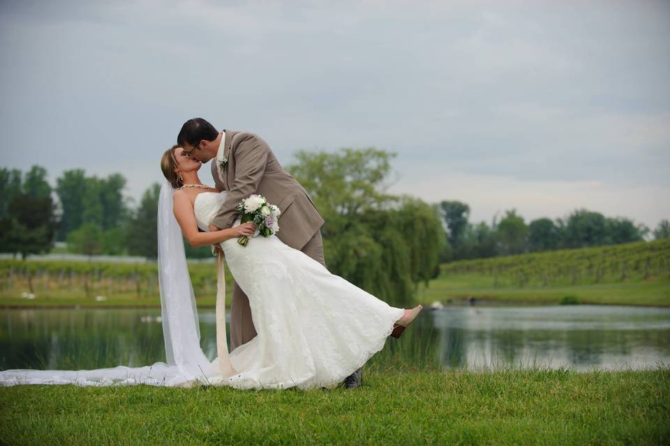 Couple kissing