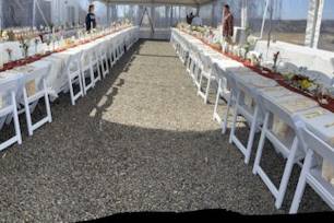 Tent Seating Area