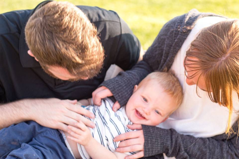 Family photos in a nutshell