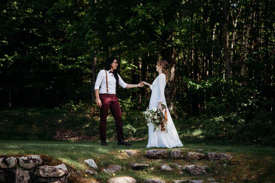 Mountain elopement