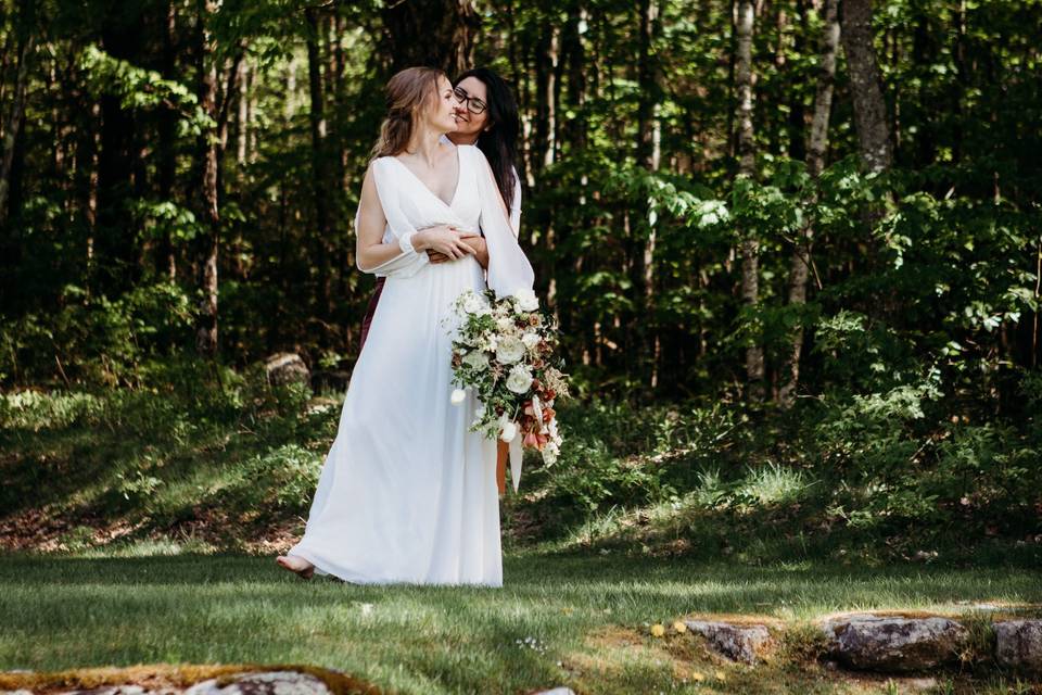 Mountain elopement