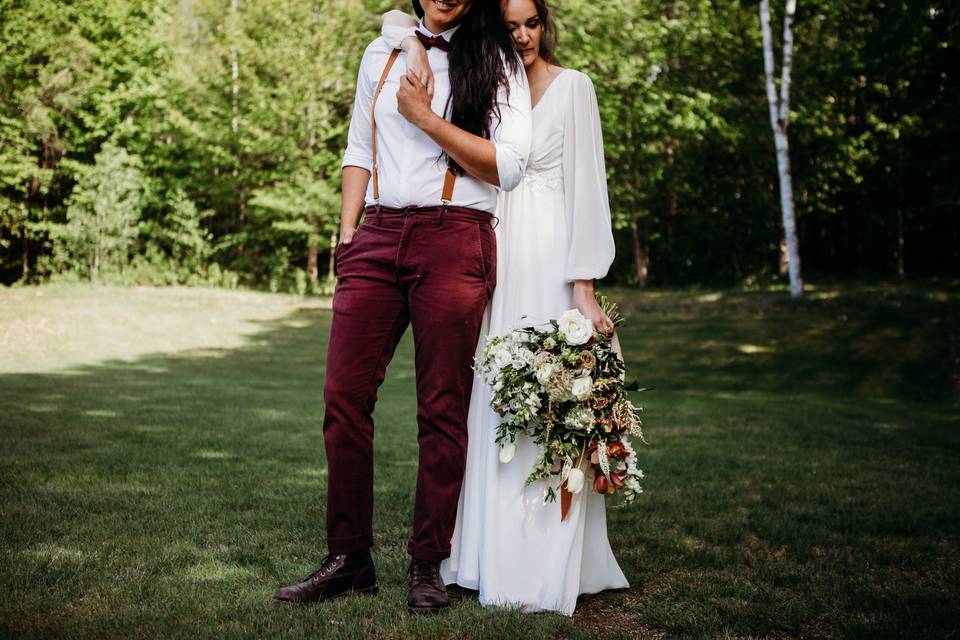 Mountain elopement