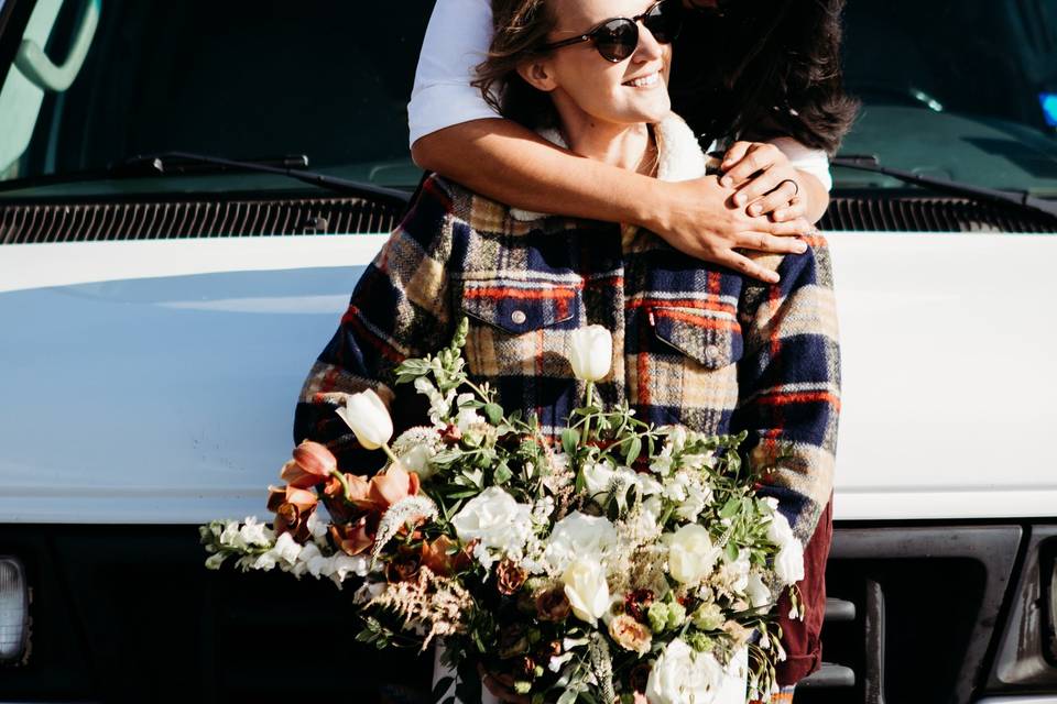 Mountain elopement