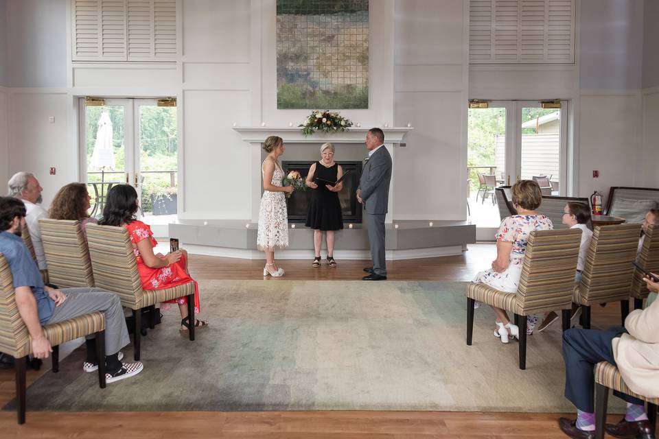 Indoor Ceremony - Elopement
