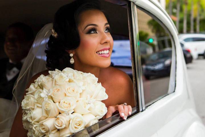 Coral Gables Country Club , Antique Car, Miami Florida