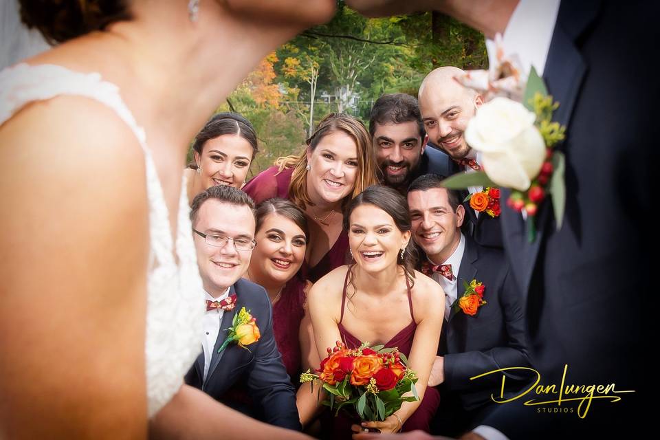 Wedding party - Dan Lungen Photography, Inc.