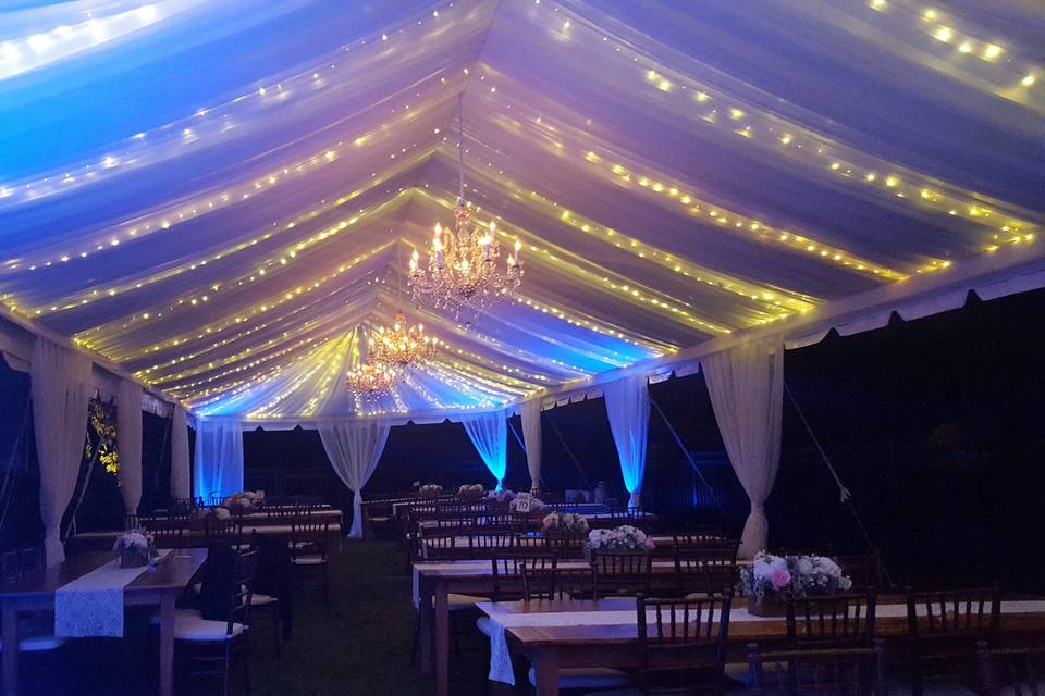 Tent reception