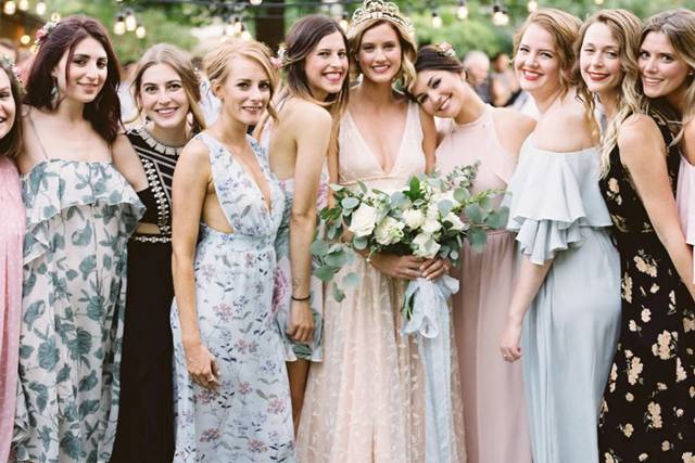 Bride and the bridesmaid