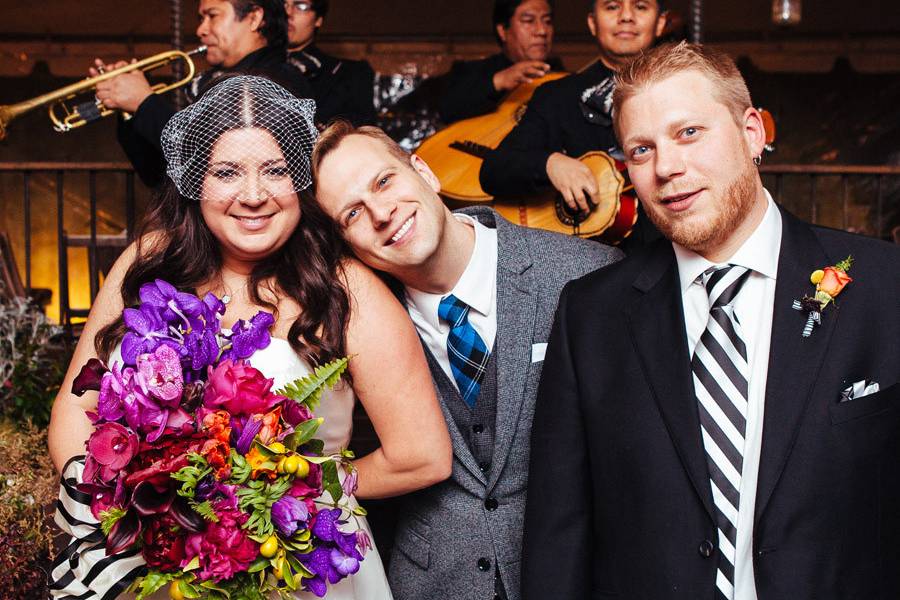 Tori & Maynard's wedding at My Moon restaurant in Williamsburg, Brooklyn.