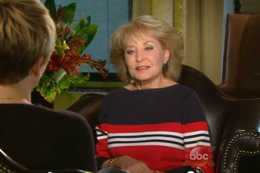 Flowers for ABC network with Barbara Walters & Jennifer Lawrence!