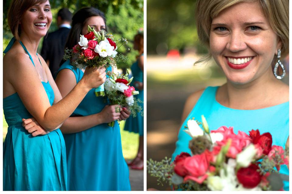 Fun summer wedding in Prospect Park!