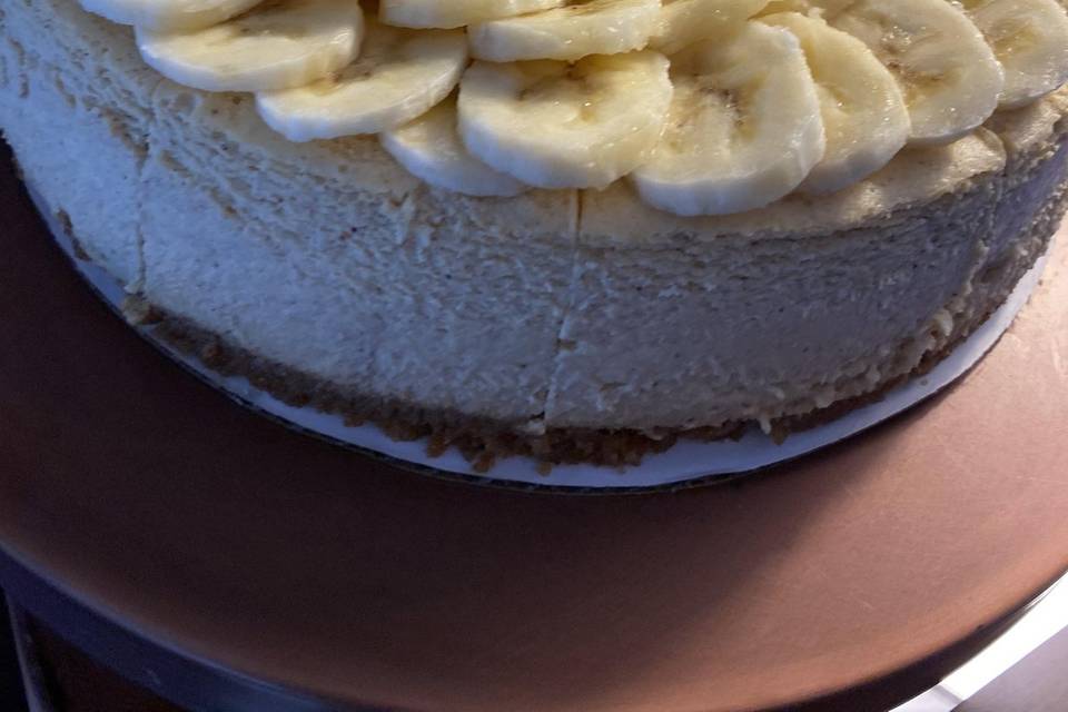Bananas Foster Cheesecake