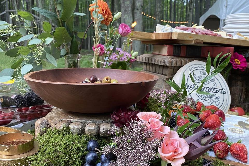 Charcuterie in the Woods