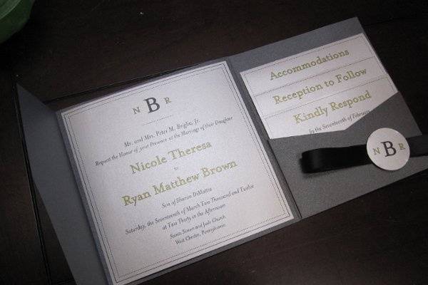 Valerie Briglia Custom Invitations and Design