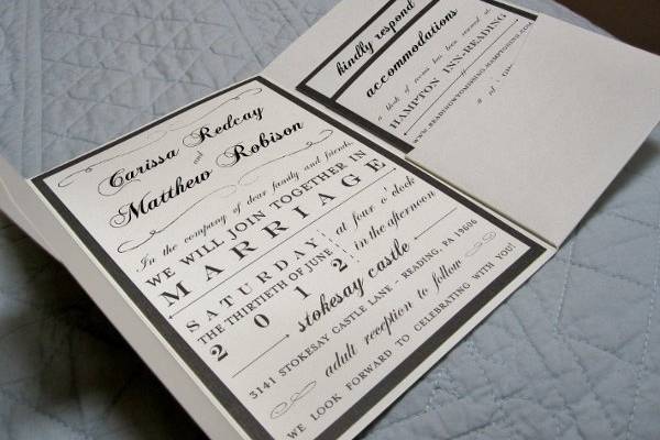 Valerie Briglia Custom Invitations and Design