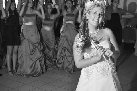 Happy bride