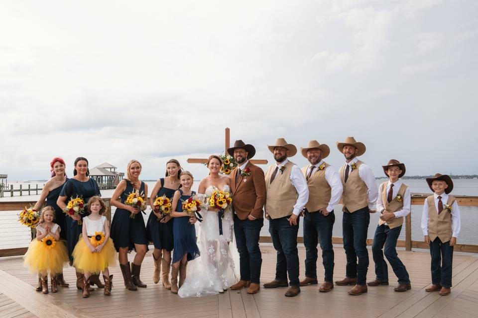 Bridal party portraits