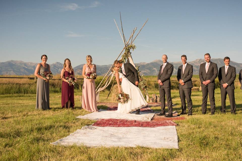 Montana wedding