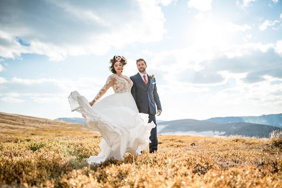 Mountain elopement