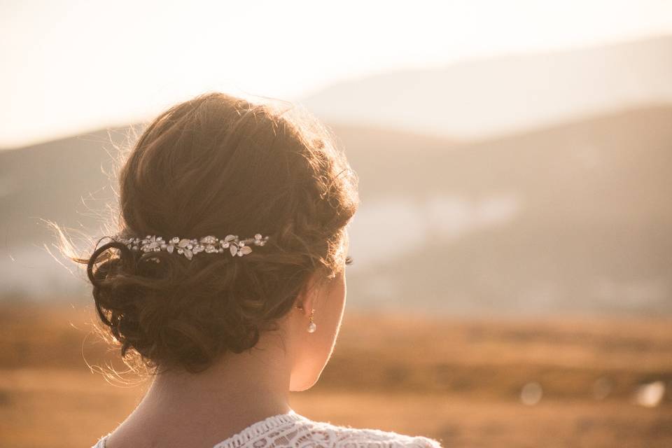 Bridal up-do