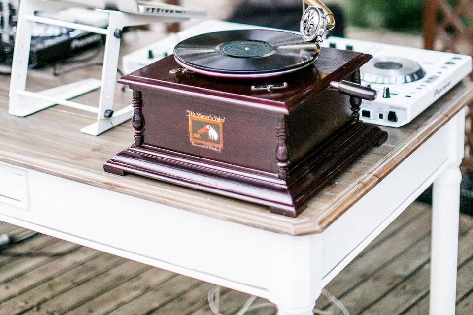 Our Stylish Gramophone booth