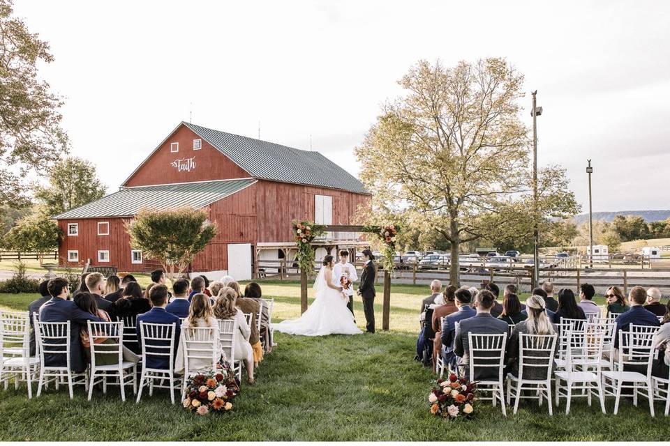 Back Lawn Ceremony