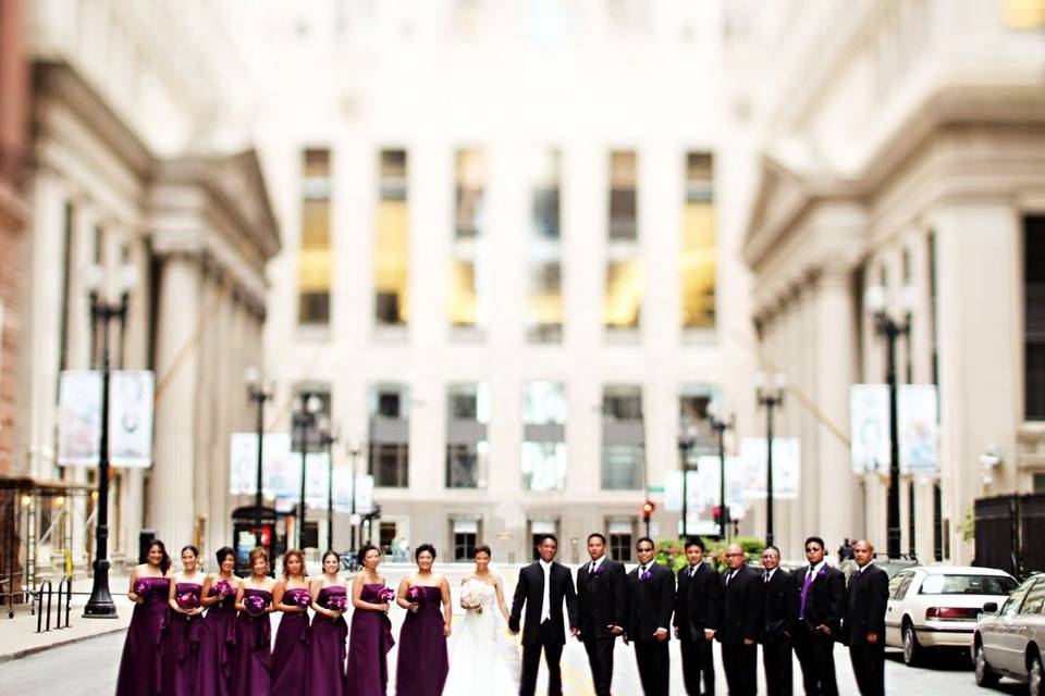 Downtown Chicago wedding