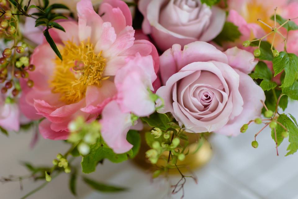 Flowers in a vase