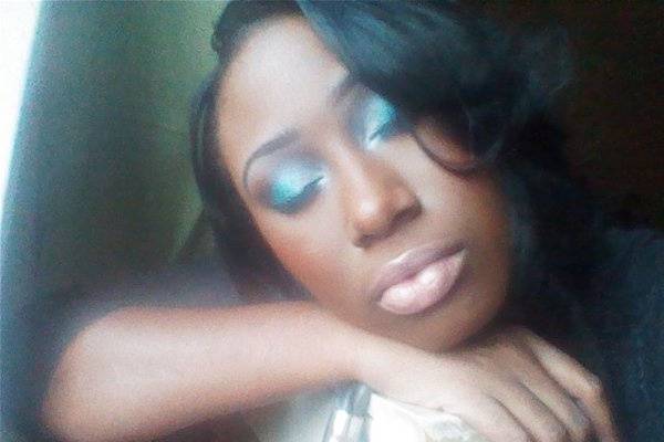 NFL MIAMI DOLPHINS INSPIRED MAKEUP
