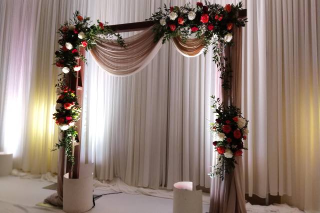 Rustic Flower Arch