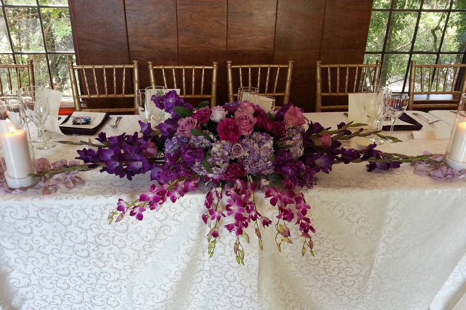 Head Table Floral