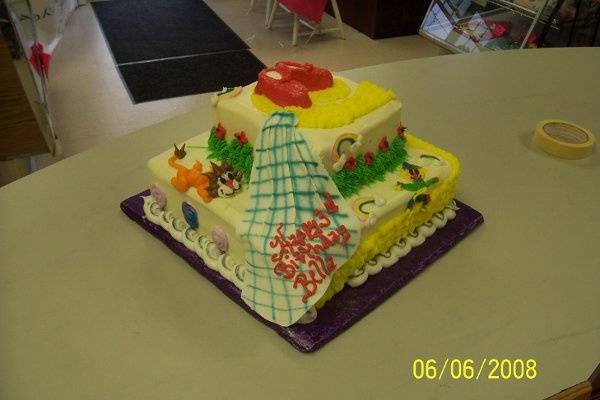 Wizard of Oz themed cake